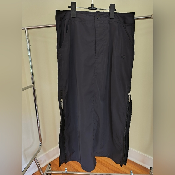 adidas Black Midi Skirt - Picture 1 of 4